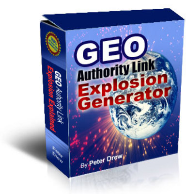 Product picture Geo Authority Link Explosion Software
